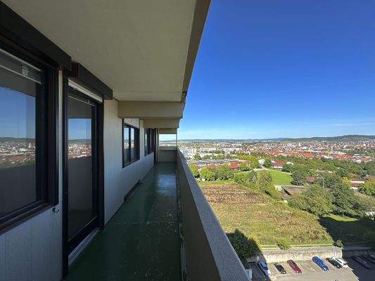 Balkon + Aussicht 