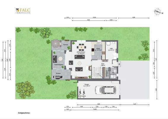 Grundriss Erdgeschoss