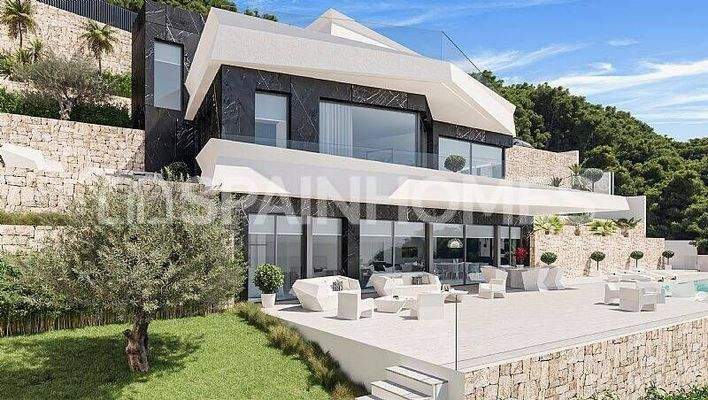 Detached Villa with Pool and Views in Benissa Alicante