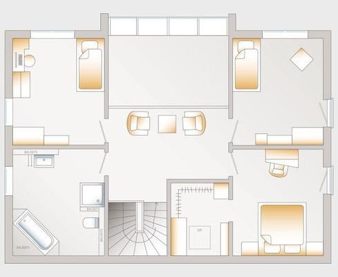 Grundriss Dachgeschoss