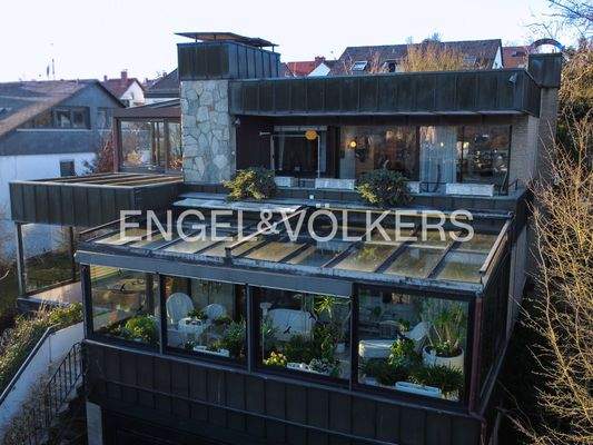 Hausansicht von hinten