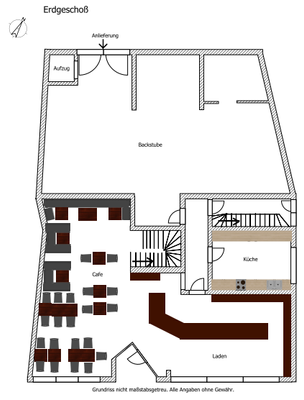 Grundriss - Erdgeschoß