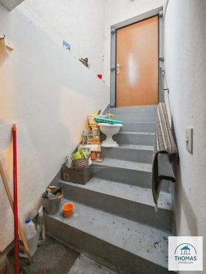 Verbindungstür Keller-Garten (innen)