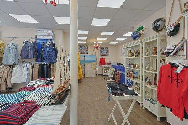 Der Ladenbereich der Gewerbeeinheit 