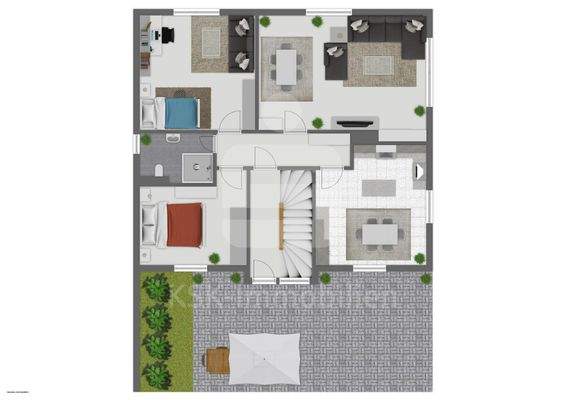 Grundriss Erdgeschoss