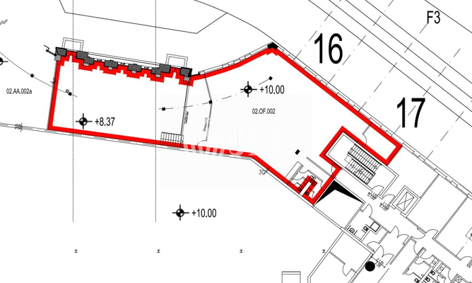 Grundriss 2. OG - 396 m²