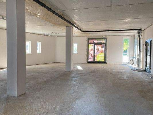Gewerbefläche zum Ausbau vorbereitet