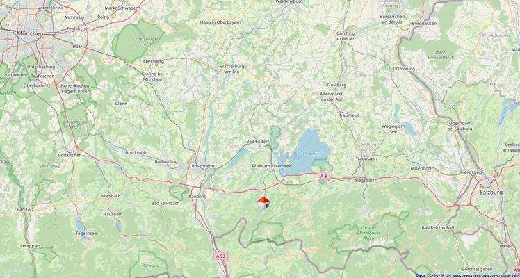 zwischen München und Salzburg