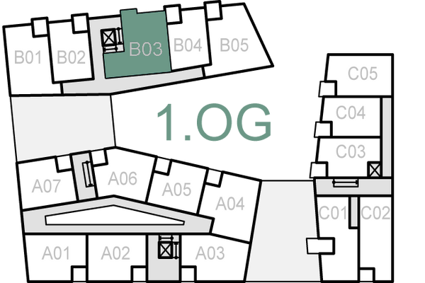 Haus B - B03 - Übersichtsplan