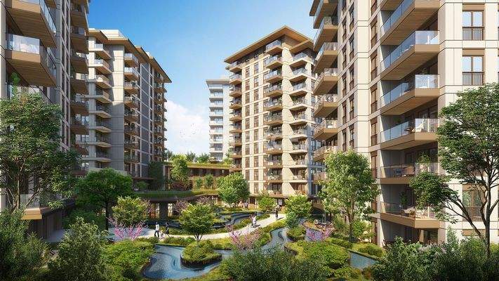Properties in a Residential Project in İstanbul Şişli