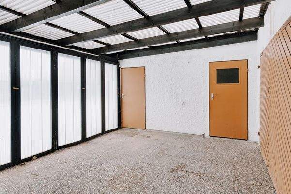 Überdachter Außenbereich