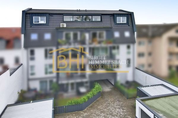 Luftbild Wohnung von hinten