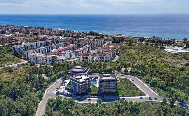 Apartments within Walking Distance of the Sea in Alanya Kestel