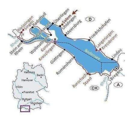 Kurze Wege zum Bodensee