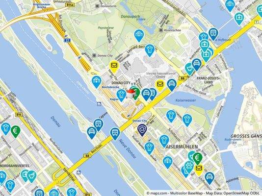 Geolyzer Kartenausschnitt