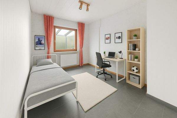 Kinderzimmer möbliert