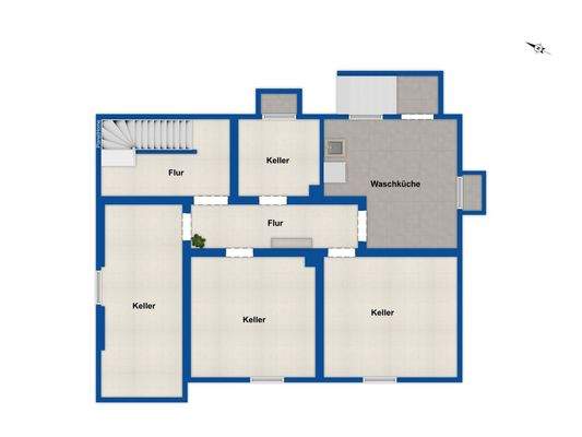 Grundriss Keller