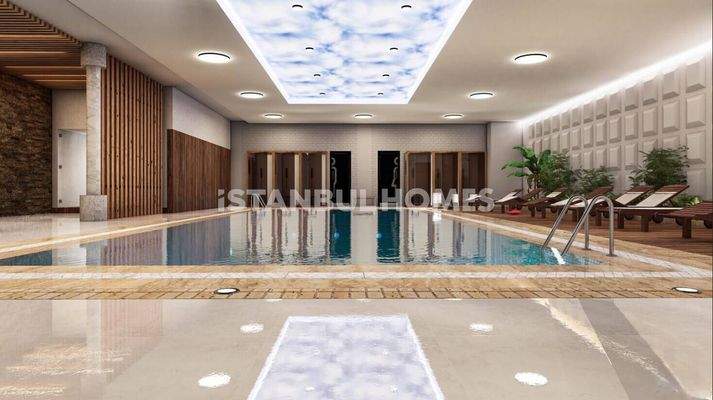 Nature-View Flats with Indoor Pool in Üsküdar İstanbul