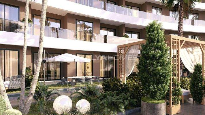 Flats in a Low-Rise Project with Pool in Altıntaş