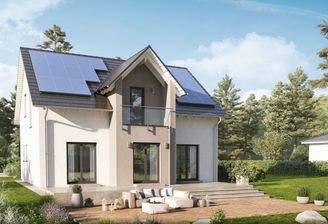 Modernes Energiesparhaus