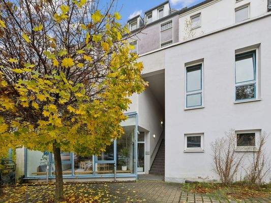 Hauseingang Rückseite 