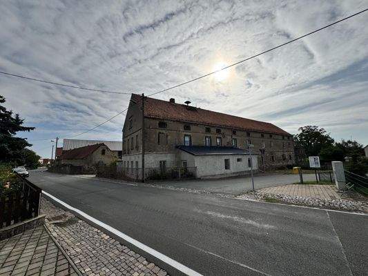 Ansicht Wohnaus-Stall-Komplex 