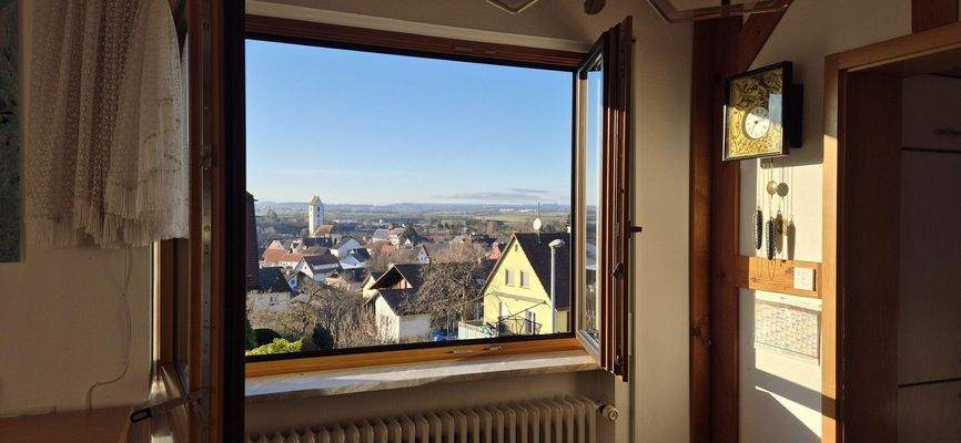 Blick aus dem Esszimmer OG