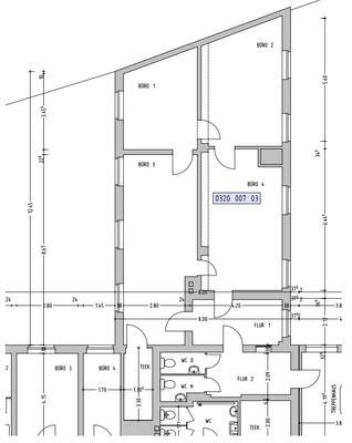 Grundriss 1.OG Hinterhaus