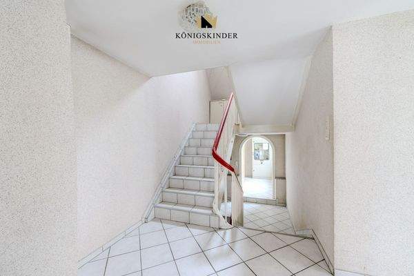 Zugang Wohnbereich Büro