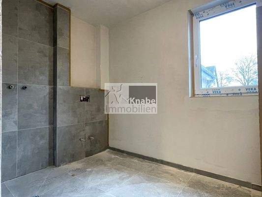 Rohbau: Badezimmer
