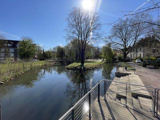 Blick in den Stadtpark