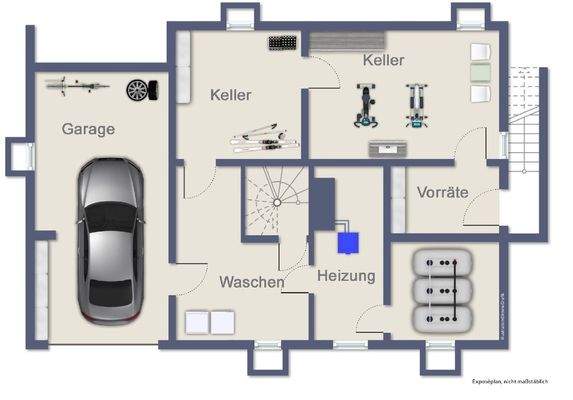 Grundriss Kellergeschoss