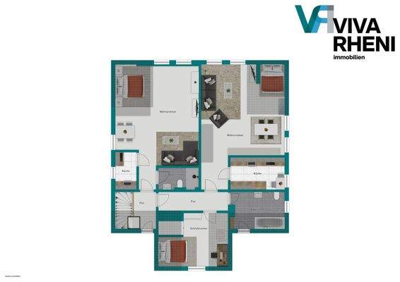 Grundriss 2. OG (Dachgeschoss)