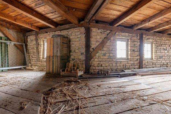 Dachboden der Remise