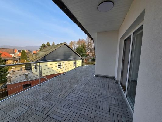 DG Balkon mit Ausblick Nord Westen
