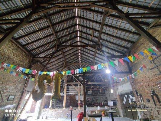 Dachansicht innen Scheune