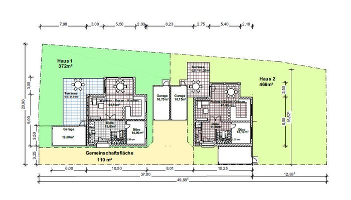 Lageplan Haus