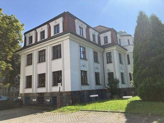 Am Schwanenteich 4, Rückfassade