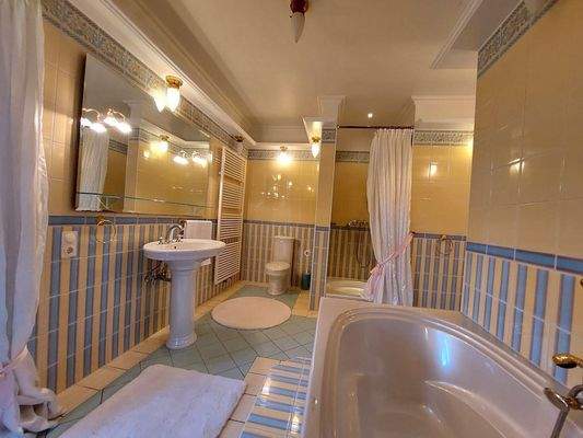 schickes Wannenbad im EG