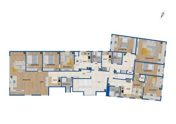 Grundriss 2. Obergeschoss