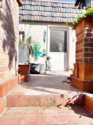 Aus- bzw. Eingang zum Wohnzimmer bzw. zur Terrasse