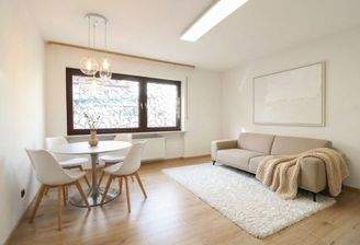 Wohnzimmer KI generiert