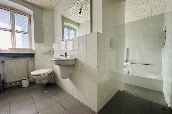 gut ausgestattetes Tageslichtbad (Wohnhaus)