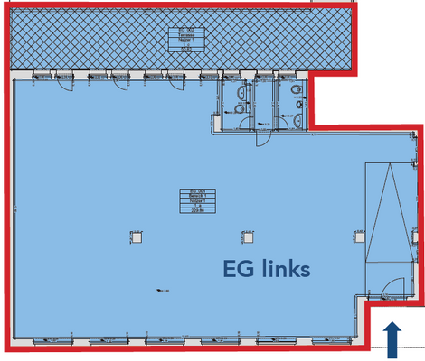 Erdgeschoss / etwa 296 m²