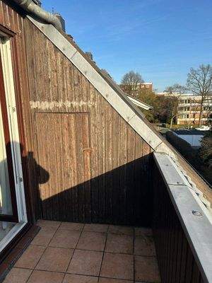 Loggia mit Abstellraum