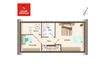 Grundriss Dachgeschoss WE4