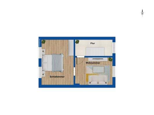 Grundriss Obergeschoss