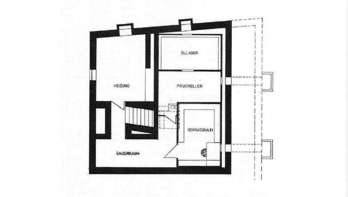 Grundriss Kellergeschoss