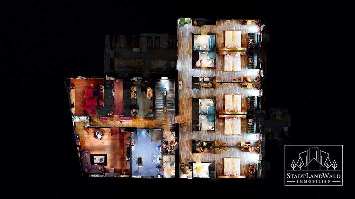 Hotel-OG - Schematischer Grundriss