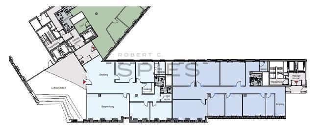 AUFTEILUNG / 2. OG / ca. 566 m²